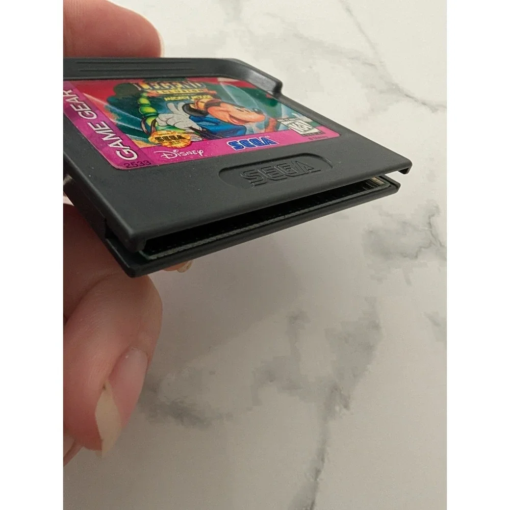 Legend of Illusion Starring Mickey Mouse Sega Game Gear Cartridge